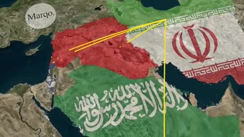 Will Saudi Arabia and Israel soon be allies # maps # histroy # geopolitics