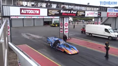 FIREFORCE 3 JET CAR - 10000+ HP EQUIVALENT - 1/4 MILE 5.95