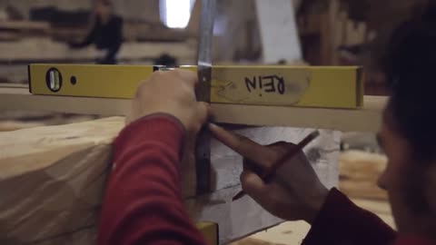 Medieval carpentry - building without nails. French Timber Framing & Scribing