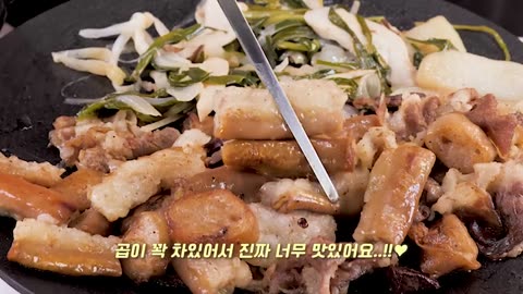 I ate Beef intestines & Raw liver, Soju | Eatingshow MUKBANG ASMR