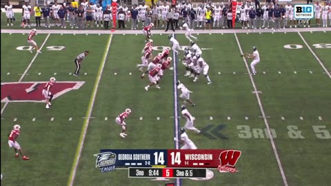 Wisconsin vs Georgia Southern Highlights | College Football Week 3 | 2023 College Football