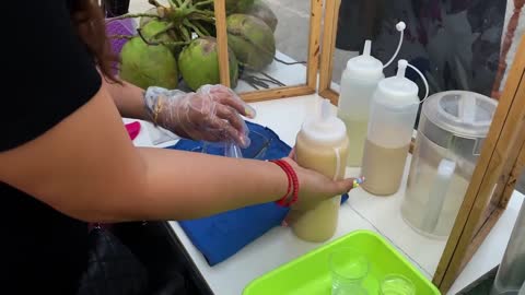 Coconut Fresh Milk Smoothie