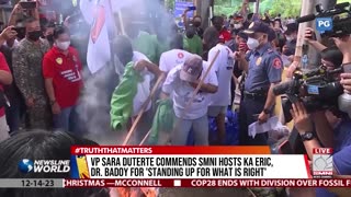 VP Sara Duterte commends SMNI hosts Ka Eric, Dr. Badoy for 'standing up for what is right'