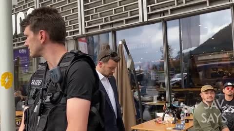 Jack Posobiec was detained by Swiss police and they refused to give a reason why.