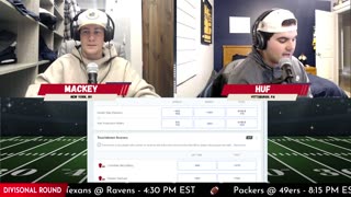 NFL Saturday Picks & Preview - Divisional Round - Hit The Books Podcast