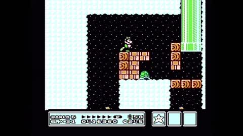 Super Mario Bros. 3 Two-Player Playthrough (Actual NES Capture) - World 6