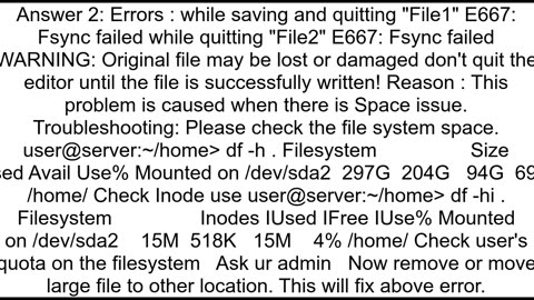 quotpolicyquot E667 Fsync failed when using vim to edit pcie_aspmparameterspolicy