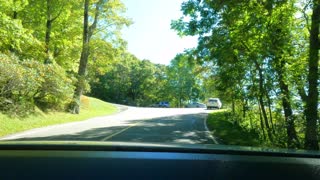 Drive to Top of GrandFather Mountain NC Park Part 1 of 2