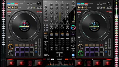 SKIN VIRTUAL DJ DDJ-FLX10