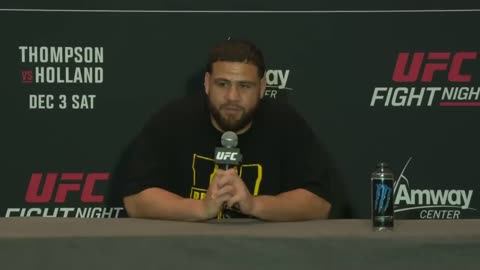 Tai Tuivasa_ 'I am Not Scared of Fighting, That's for Sure' _ UFC Orlando