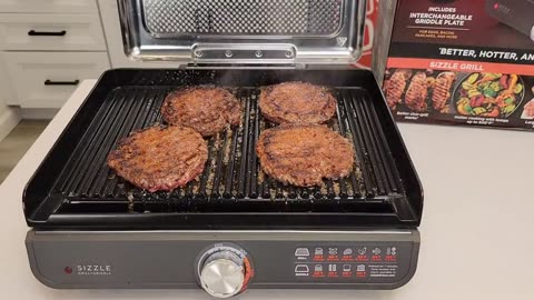 NEW! Ninja Sizzle Smokeless Indoor Grill & Griddle Review Is It Really Smokeless