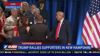 Donald Trump speaks in NH 10/9/2023: Closing Remarks