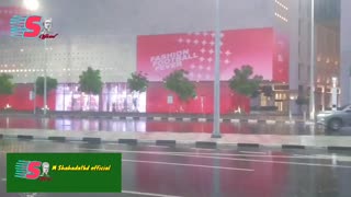 Rain wet Qatar 🥰 Beautiful Qatar. বৃষ্টি ভেজা কাতার। ❣️