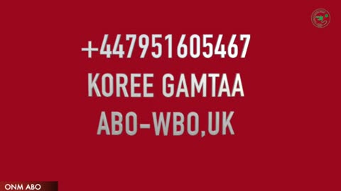 Qophii Tumsa ABO-WBO fi Marii Hawaasa Oromoo UK!