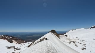 Along Dome Ridge - Ruapehu