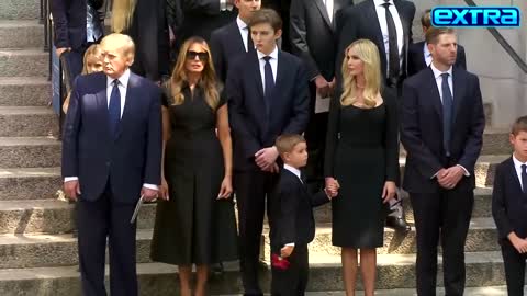 Inside Ivana Trump’s Funeral: Donald, Melania, Ivanka and More Attend