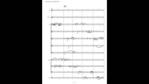 Richard Strauss – Fugue in A Minor (Clarinet Choir + Piccolo)