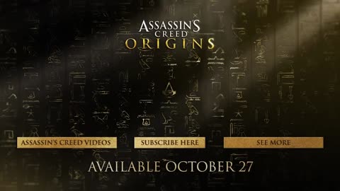 Assassin's Creed Origins Official Developer Q&A Story and Narrative Video