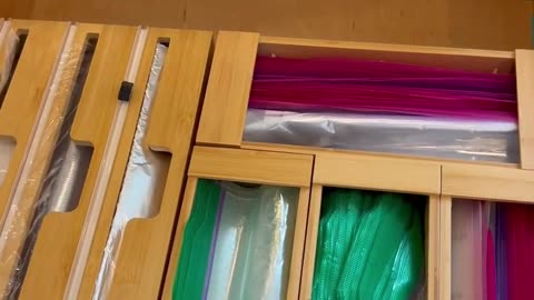 Organize Your Kitchen Food Bags & Plastic Wrap & Foil Easily