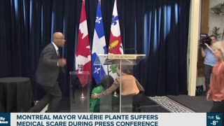 Montreal Mayor Collapses because of the vaccine