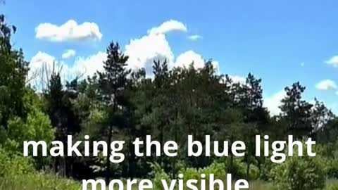 Why sky is blue?