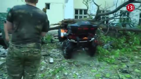 "The building is destroyed, large number of soldiers are dead" - Russians show the base that was hit