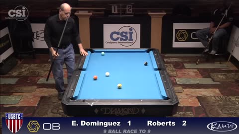 Dominguez vs Roberts ▸ 2015 US Bar Table 9-Ball Championship