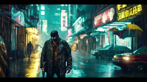 Zombie with a Shotgun Blade Runner Theme Vibes #45