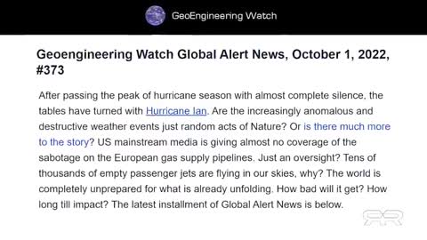 Weather Weaponization and Hurricane Ian Reese Report