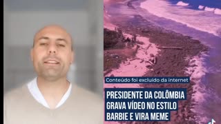 Quando você se sentir um idiota se lembre do presidente esquerdista da Colômbia Gustavo Petro.