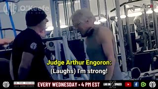 BREAKING Judge Arthur Engoron Tells James O’Keefe in Gym He Gets “Lots of Hate Mail” But Is “Strong”