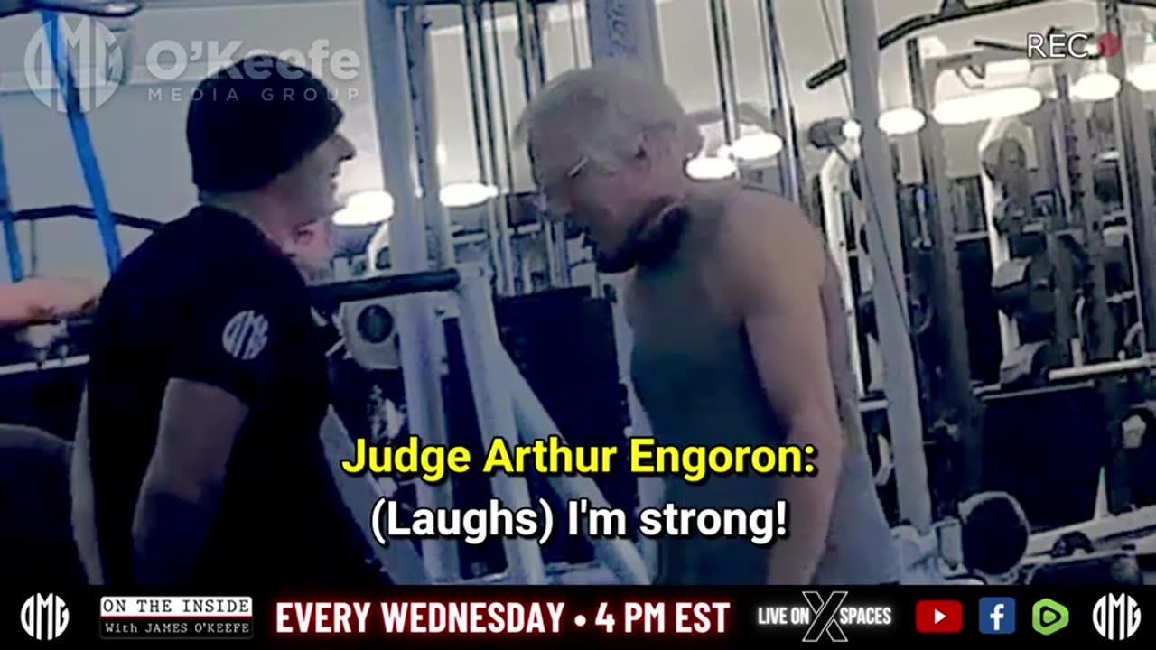 BREAKING Judge Arthur Engoron Tells James O’Keefe in Gym He Gets “Lots ...