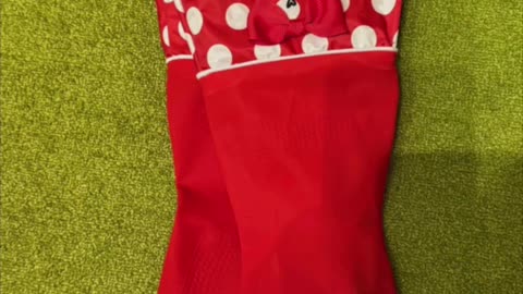Disney Minnie Mouse Pair of Dish Gloves #shorts