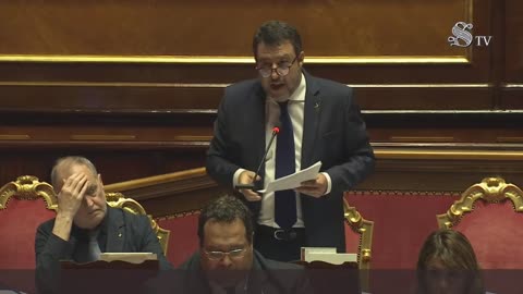 🔴 Intervento del Ministro Matteo Salvini in Aula al Senato in merito al decreto Ponte (24/05/2023)