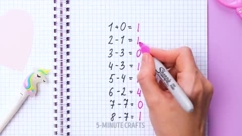 SATISFYING CRAFTS AND USEFUL HACKS FOR SCHOOL