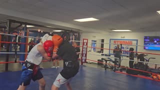 Joey sparring Dylan 2. 6/22/23