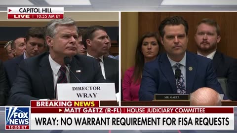 Matt Gaetz reads Hunter Biden’s shakedown msg to Wray.