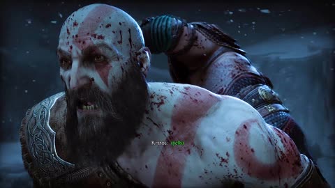 Kratos vs Thor God of War Ragnarök