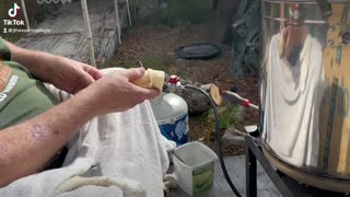 Deep fried crescent rolls