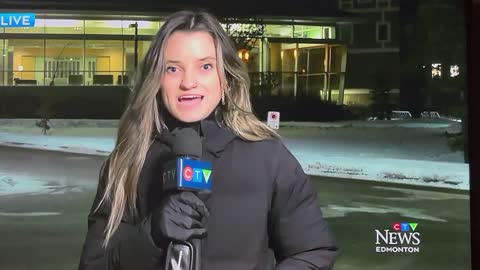 Watch: Young CTV News reporter appears to go into medical distress on air