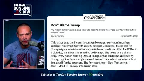 Episode 1895 of The Dan Bongino Show: Don't Blame Trump