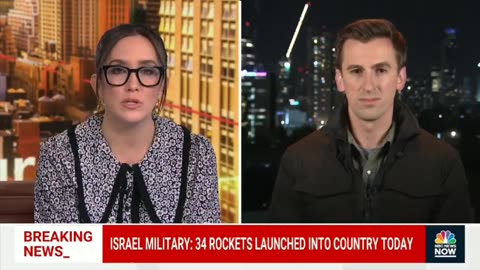 Israeli military says Hamas is behind missile attack.