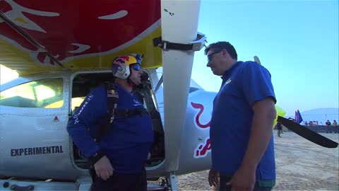 Risky Red Bull Plane Stunt Goes Wrong