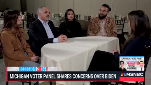 'Killing People With Our Money': Dem Voters Turn On Biden In MSNBC Clip Going Viral