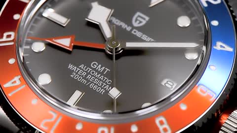 PAGANI DESIGN 2021 New BB58 GMT Mechanical Wrist Watch Luxury Automatic watch Men Sapphire Glass Ste