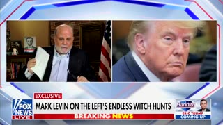 Mark Levin's SCORCHING reaction right after reading the Trump indictment