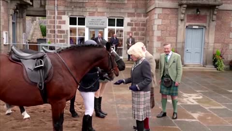 King Charles, Queen Camilla visit Scotland