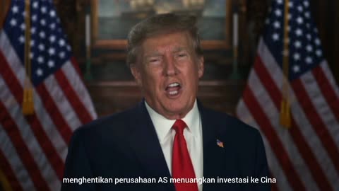 Perusahaan AS Harus Hentikan Investasi di Cina :Donald Trump