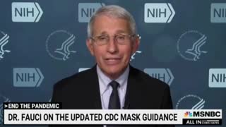 2021: Fauci tells unvaccinated and vaccinated persons are undistinguishable