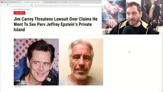 Jim Carrey Will Threaten Lawsuit if You Claim He Went To Epstein’s Island